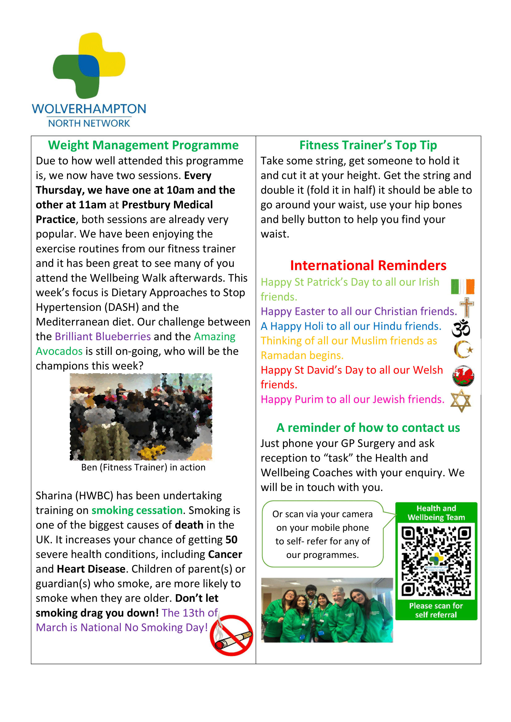 DHWBT Newsletter - March 2024 Page 3